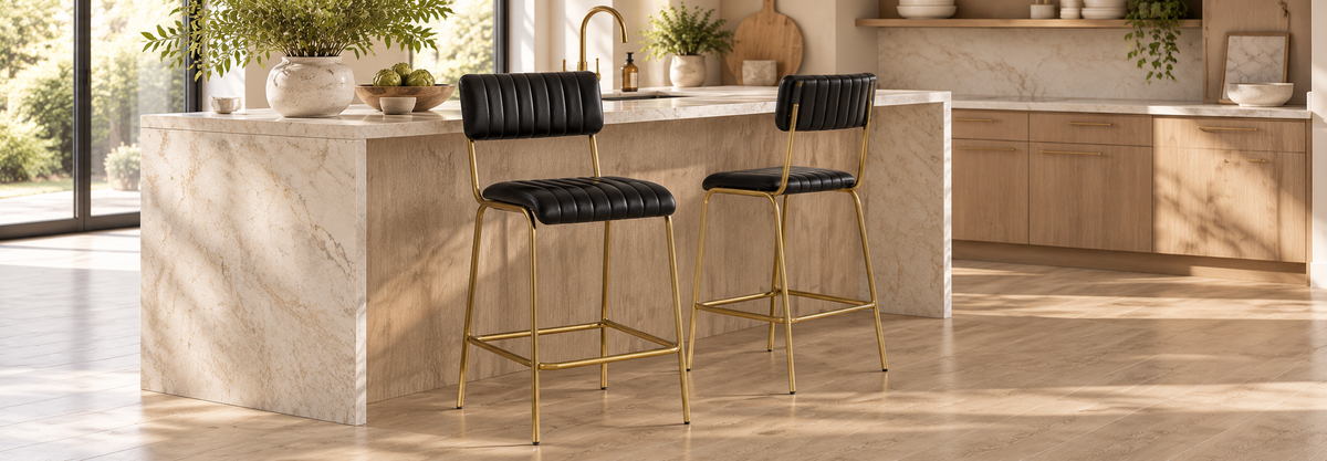 Leather Bar Stools