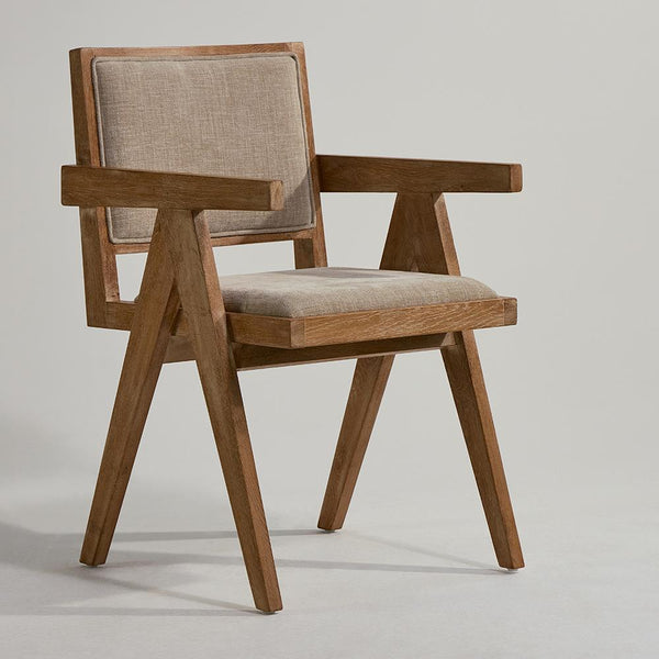 Adagio Dining Chair - Linen Fabric