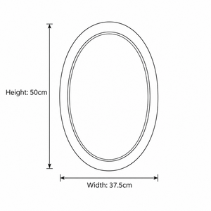 Oval Wall Mirror