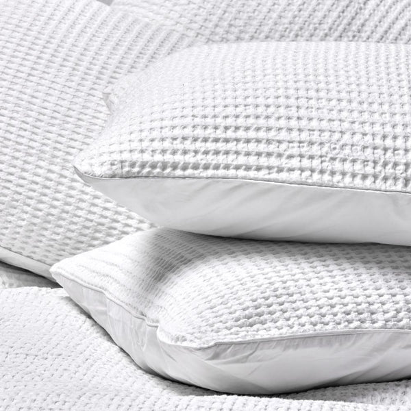 Waffle Pair of Pillowcases