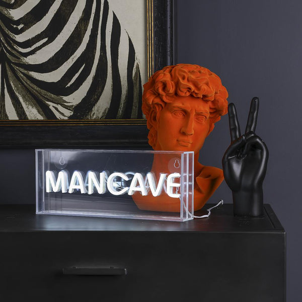 Mancave LED Neon Acrylic Box