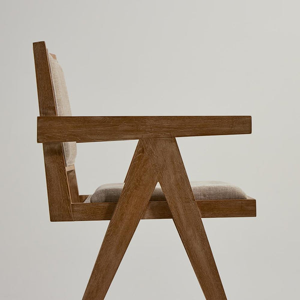 Adagio Dining Chair - Linen Fabric