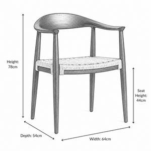 Kenny Dining Chair - Natural