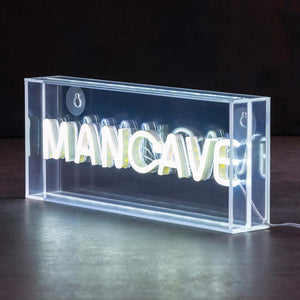 Mancave LED Neon Acrylic Box