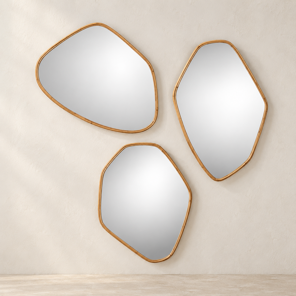 Ruby Wall Mirror - Set of 3