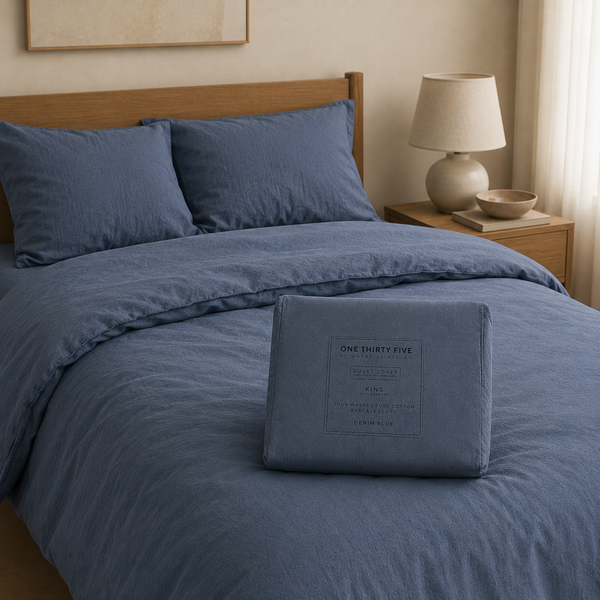 Duvet Set - Denim Blue