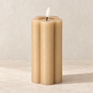 Luxe LED Candle - Stone - 15cm