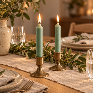 Rustic Dinner Candle
