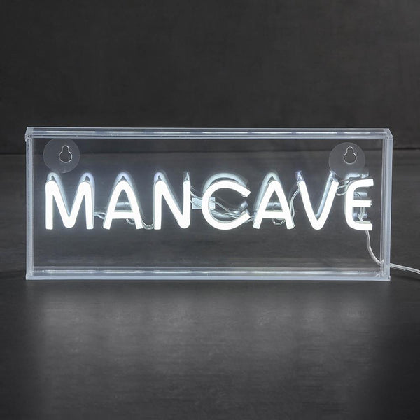 Mancave LED Neon Acrylic Box