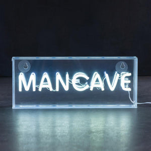 Mancave LED Neon Acrylic Box