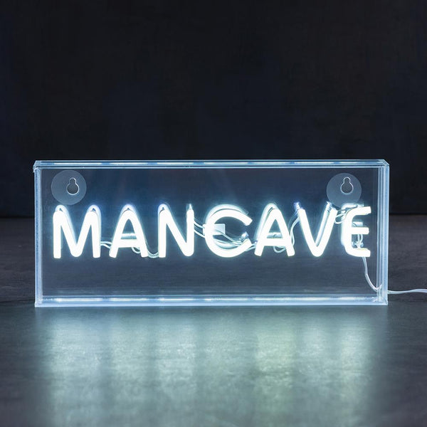 Mancave LED Neon Acrylic Box