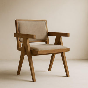 Adagio Dining Chair - Linen Fabric