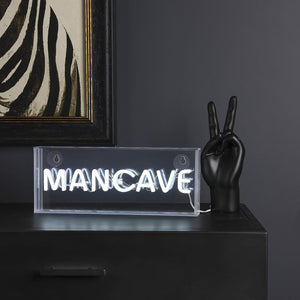 Mancave LED Neon Acrylic Box