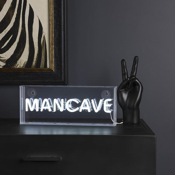 Mancave LED Neon Acrylic Box