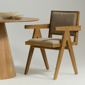 Adagio Dining Chair - Linen Fabric