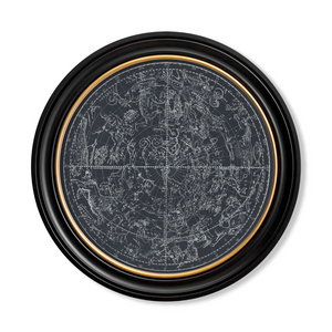 Constellations Maps Framed Wall Art - Set of 2 x 120cm