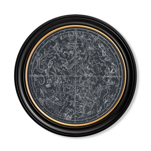 Constellations Maps Framed Wall Art - Set of 2 x 70cm