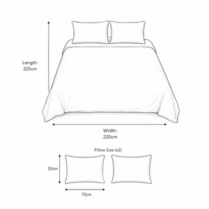 Duvet Set - Denim Blue