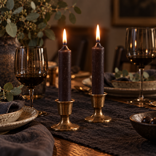 Rustic Dinner Candle