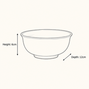 Rustica Dinner Bowl - Brown Ceramic - Natural Detail