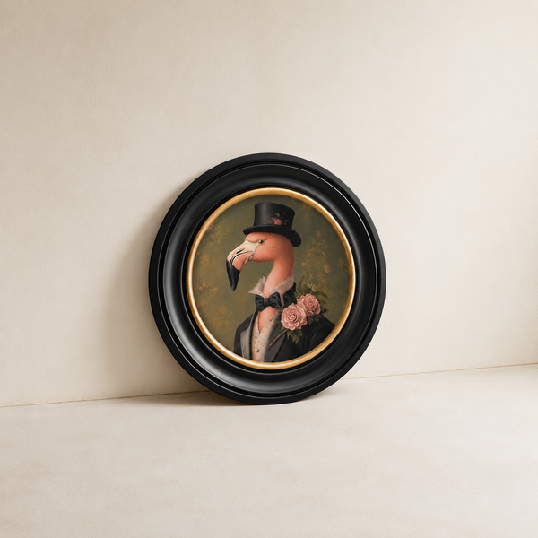 Fabulous Flamingo Framed Wall Art