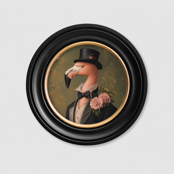 Fabulous Flamingo Framed Wall Art