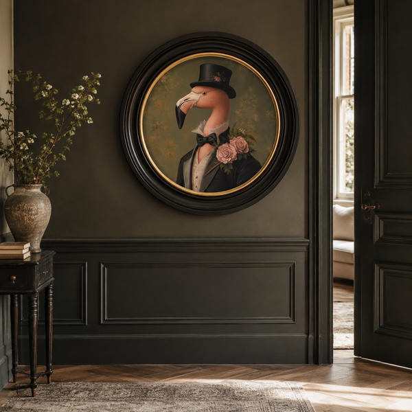 Fabulous Flamingo Framed Wall Art