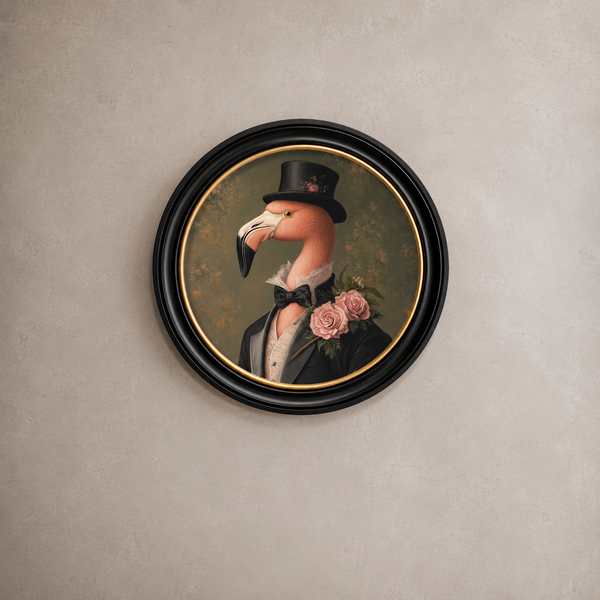 Fabulous Flamingo Framed Wall Art