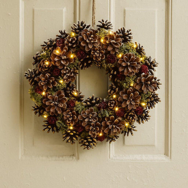 Pinecone Wreath