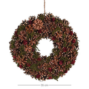 Pinecone Wreath