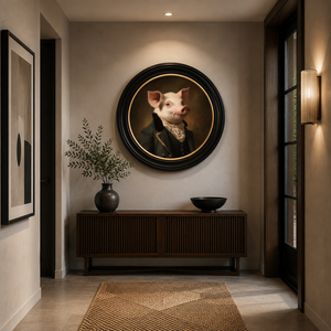 Posh Pig Framed Wall Art x 70cm