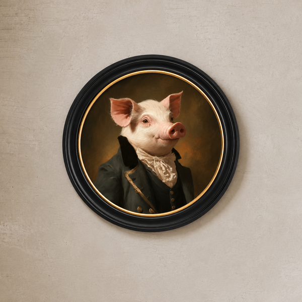 Posh Pig Framed Wall Art x 70cm