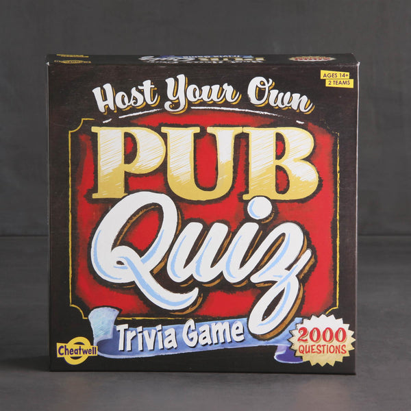 Cheatwell Host Your Own Pub Quiz Party Game
