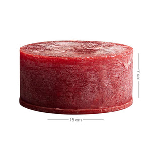 Rustic Pillar Candle