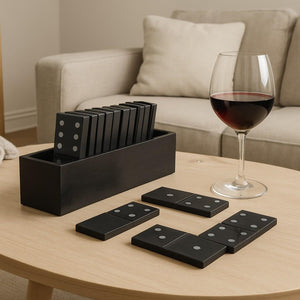 Wooden Dominoes Set