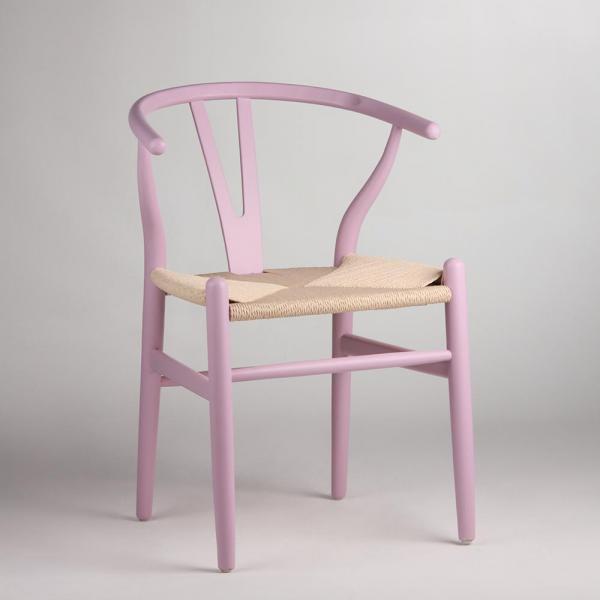 A refreshing take on a timeless classic: The Coloured Wishbone Chair