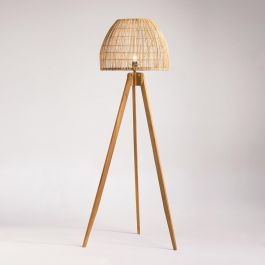 Henry Slimit Rattan Shade | Robot Stand Natural Teak -170cm | Where ...