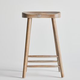 Shaker Bar Stool | Weathered Elm - 66 | Where Saints Go