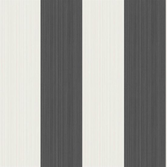 Cole & Son Wallpaper - Jaspe Stripe - Black & White