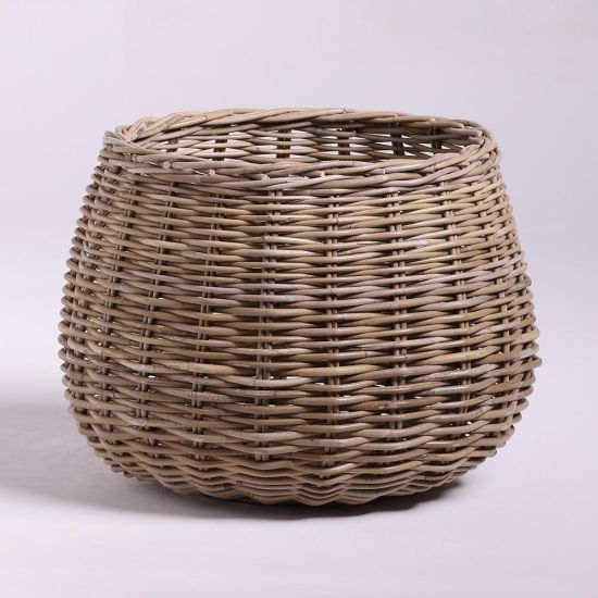 Genoa Planter - Rattan Round Plant Pot Storage Basket - 57cm