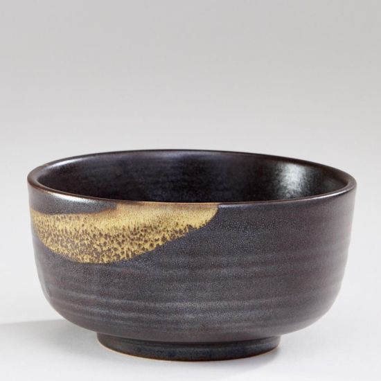 Rustica Dinner Bowl - Brown with Natural Detail