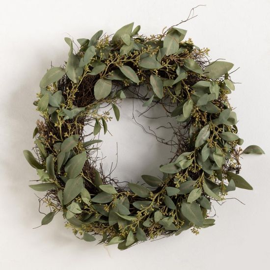 Eucalyptus Wreath Traditional Christmas Decoration