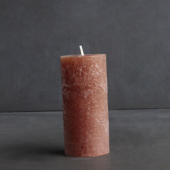 Rustic Pillar Candle