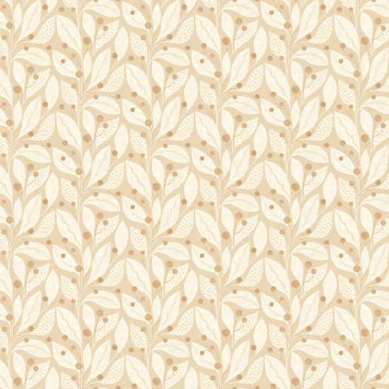 Ohpopsi Wallpaper - Laid Bare - Berry Dot - Shortbread