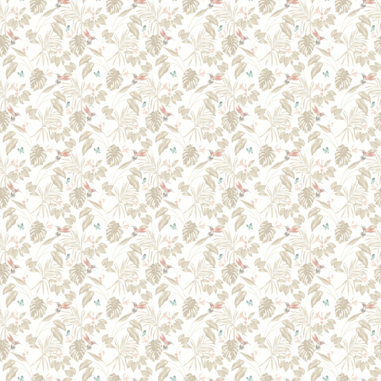 Ohpopsi Wallpaper - Laid Bare - Hummingbird - Oyster