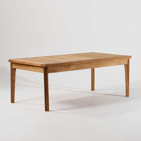 Kendari Coffee Table - Rectangle Golden Teak Frame - 120 x 60 x 45cm