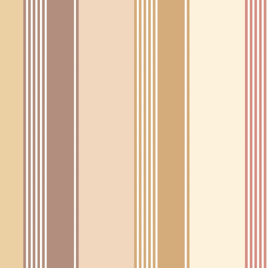 Ohpopsi Wallpaper - Laid Bare - Multi Stripe Amber Mix