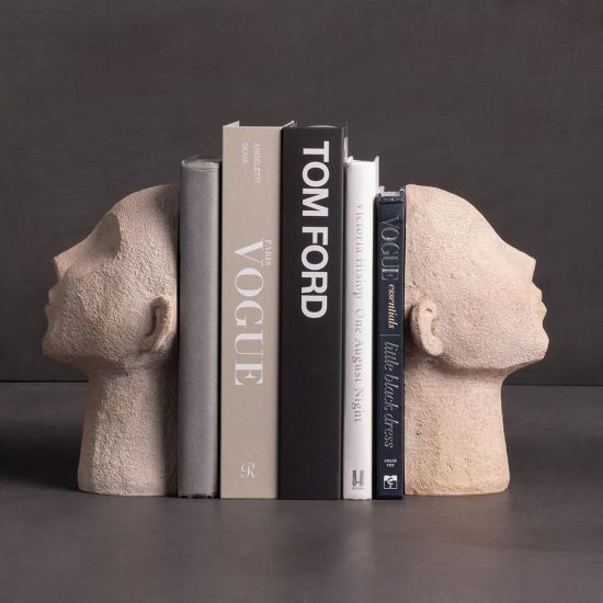 Ava Bookends - Sculpted Display Head - 22cm