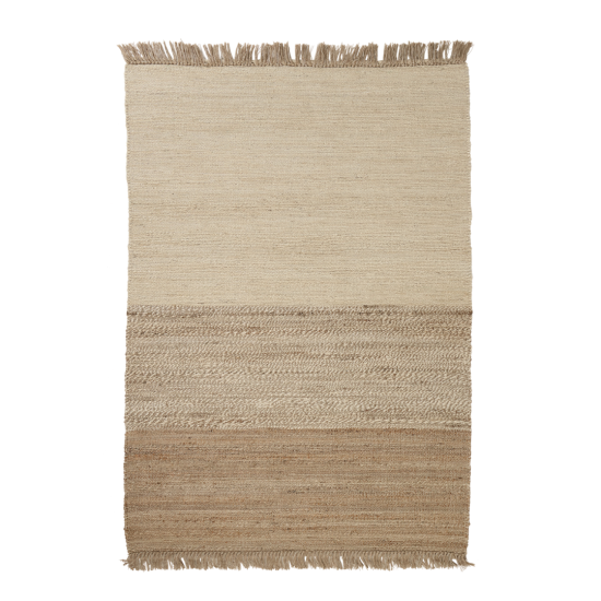 Largo Area Rug - Brown and Natural - Traditional Design - 160 x 230cm