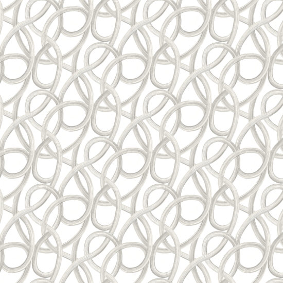 Ohpopsi Wallpaper - Laid Bare - Twisted Geo - Silver